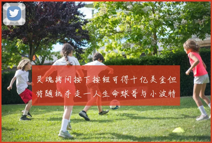 灵魂拷问按下按钮可得十亿美金但将随机夺走一人生命球哥与小波特选择按下吗